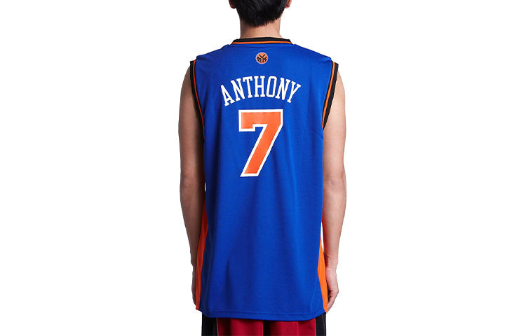 adidas NBA Carmelo Anthony New York Knicks 2014/15 Fan Edition Swingman Jersey #7 Y96610