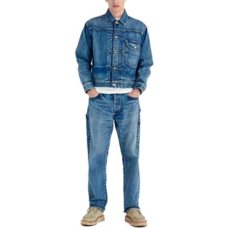 HUMAN MADE Straight Denim Jeans 'Indigo' HM26PT006