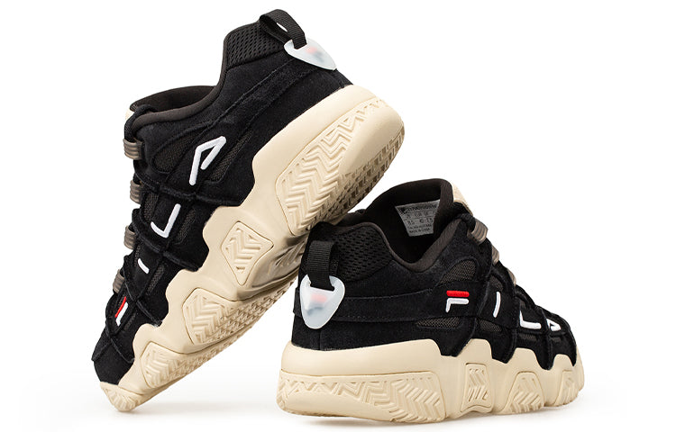 (WMNS) FILA Barricade Low Breakout Vintage 'Black White' T12W031201FBK