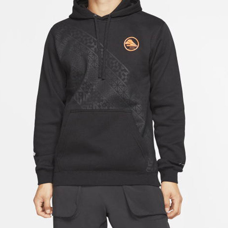 Men's Nike Club Twill Printing Pullover Black CT5228-010