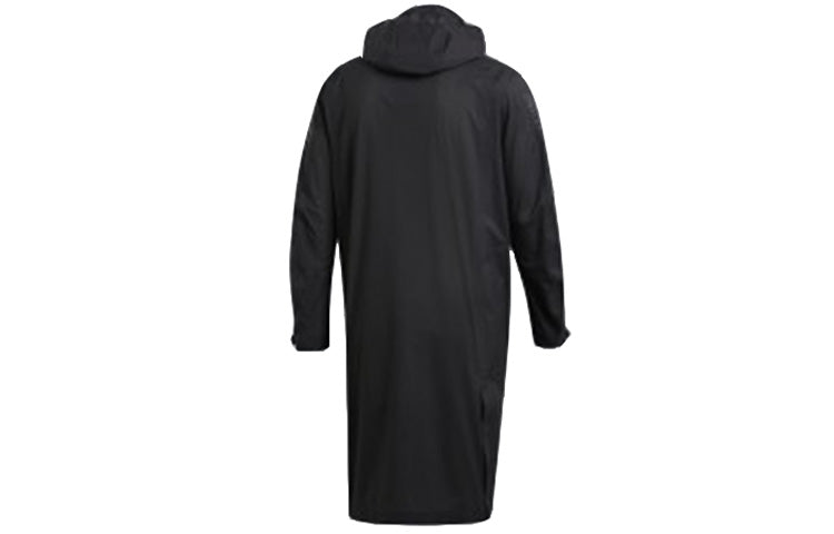 adidas Terrex_Wm 3L Jacket Casual Sports Long Hooded Jacket Black DU0810