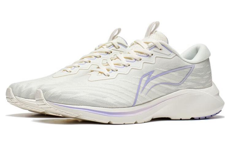 (WMNS) Li-Ning Lark 'Cream White Light Purple' ARST034-2