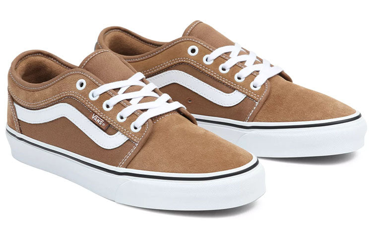 Vans Chukka Low Sidestripe 'Brown White' VN0A5KQZTBN