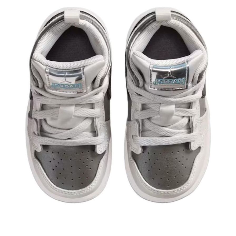 (TD) Air Jordan 1 Mid SE' Photon Dust Flat Pewter' HV4730-014
