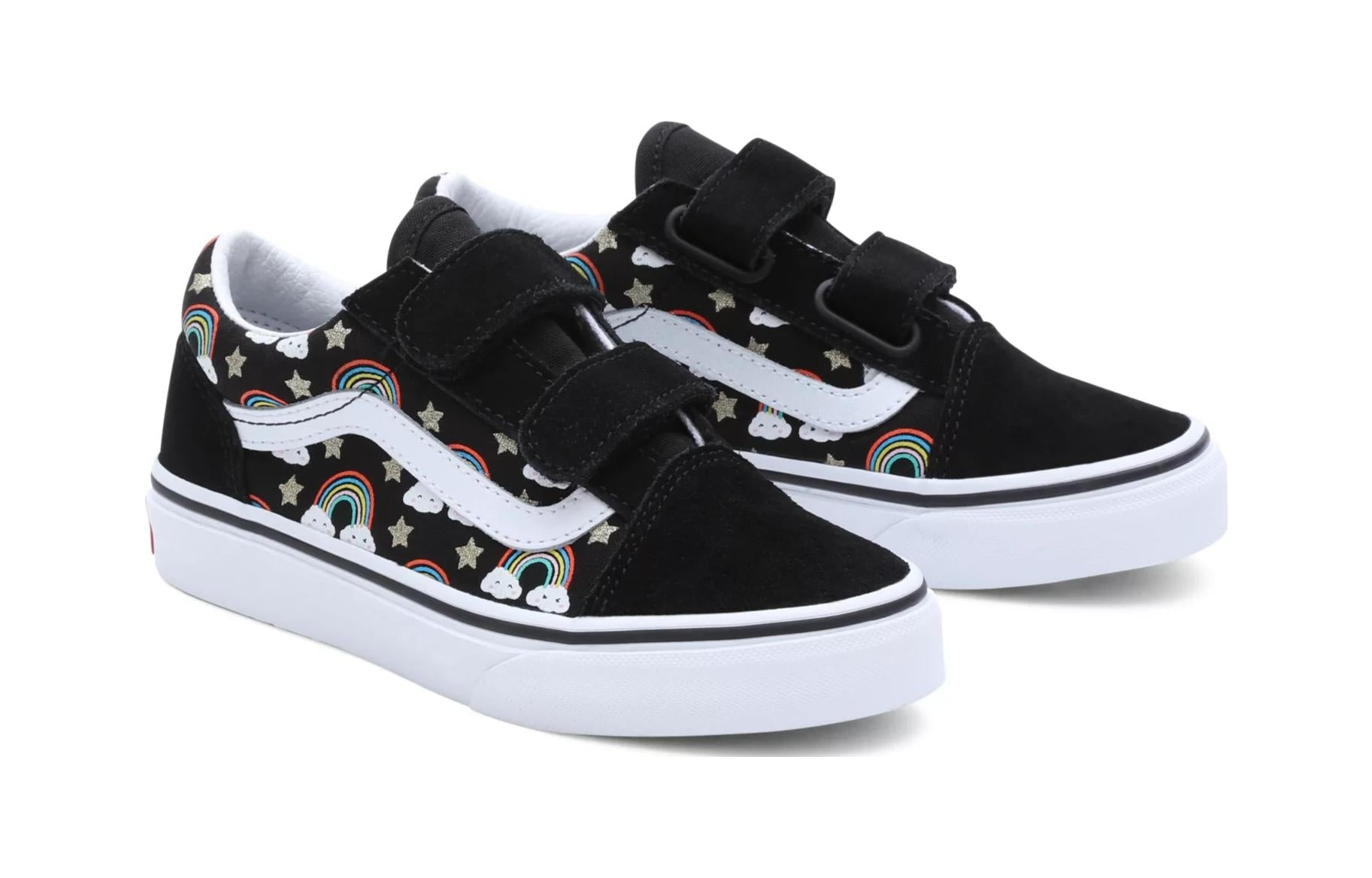 (PS) Vans Old Skool Hook and Loop Shoes 'Black White' VN0A38HDBOV
