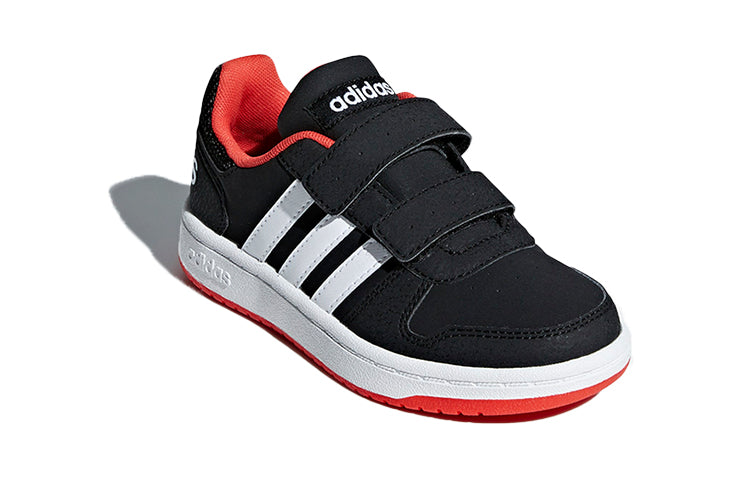(TD) adidas Hoops 2.0 'Black White Red' B75960