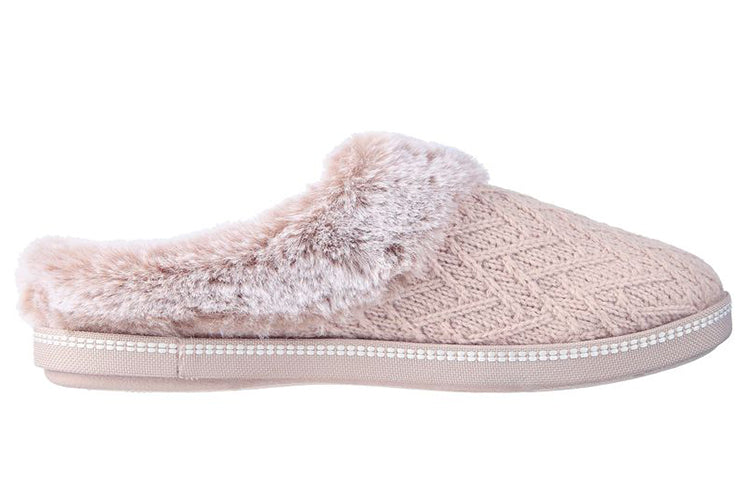 (WMNS) Skechers Cozy Campfire Mule 'Blush' 167225-BLSH