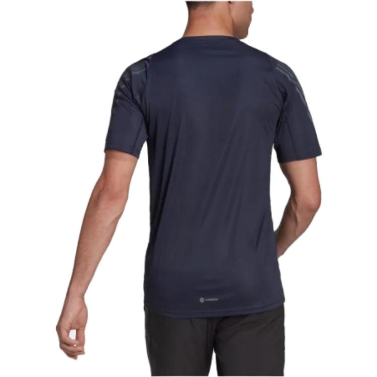 adidas Run Icon Running Tee 'Blue' HE2475