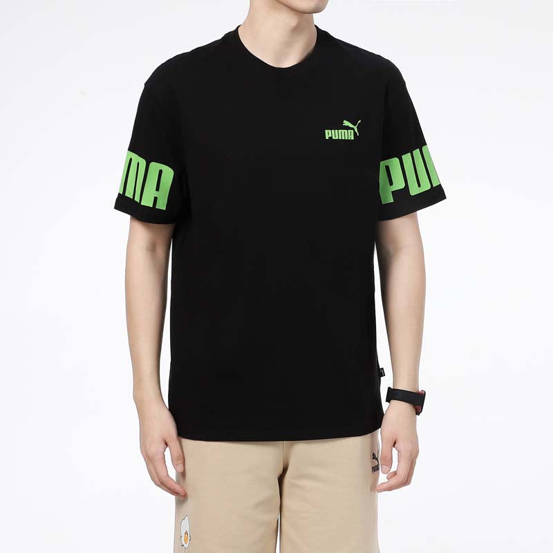 PUMA Essential Logo Graphic T-Shirt 'Black' 847721-51
