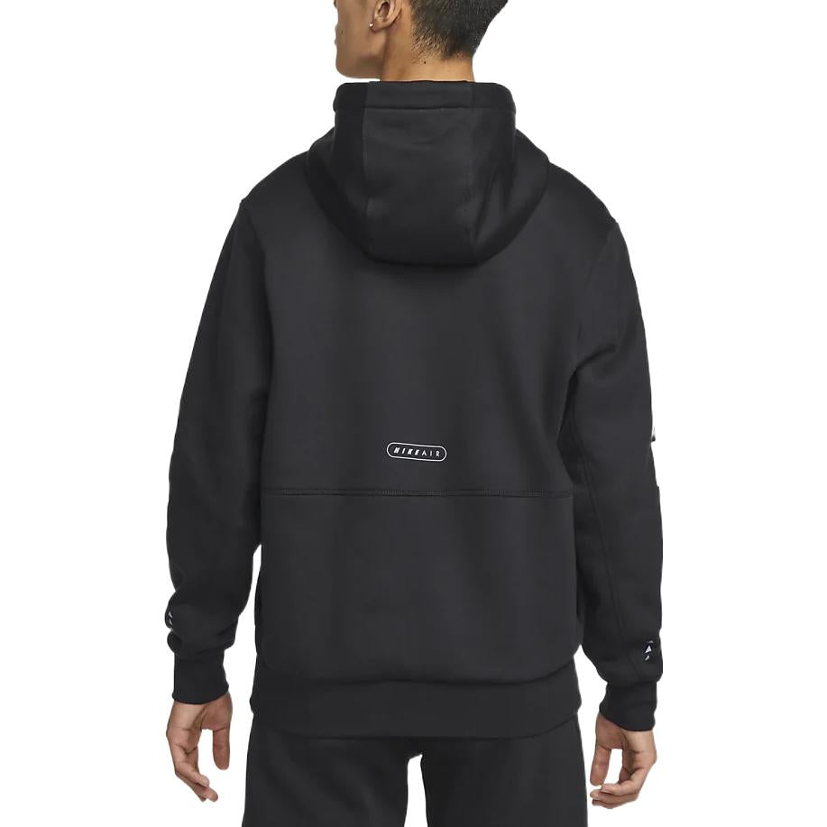 Nike Alphabet Kangaroo  Hoodie Men's Black DM5203-010