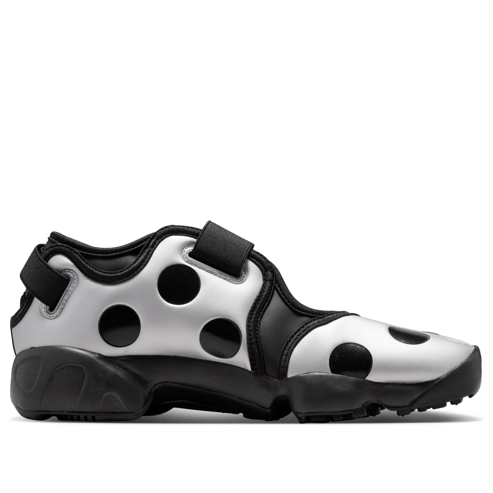 (WMNS) Nike Air Rift 'Polka Dots Black Metallic Silver' IR1226-001