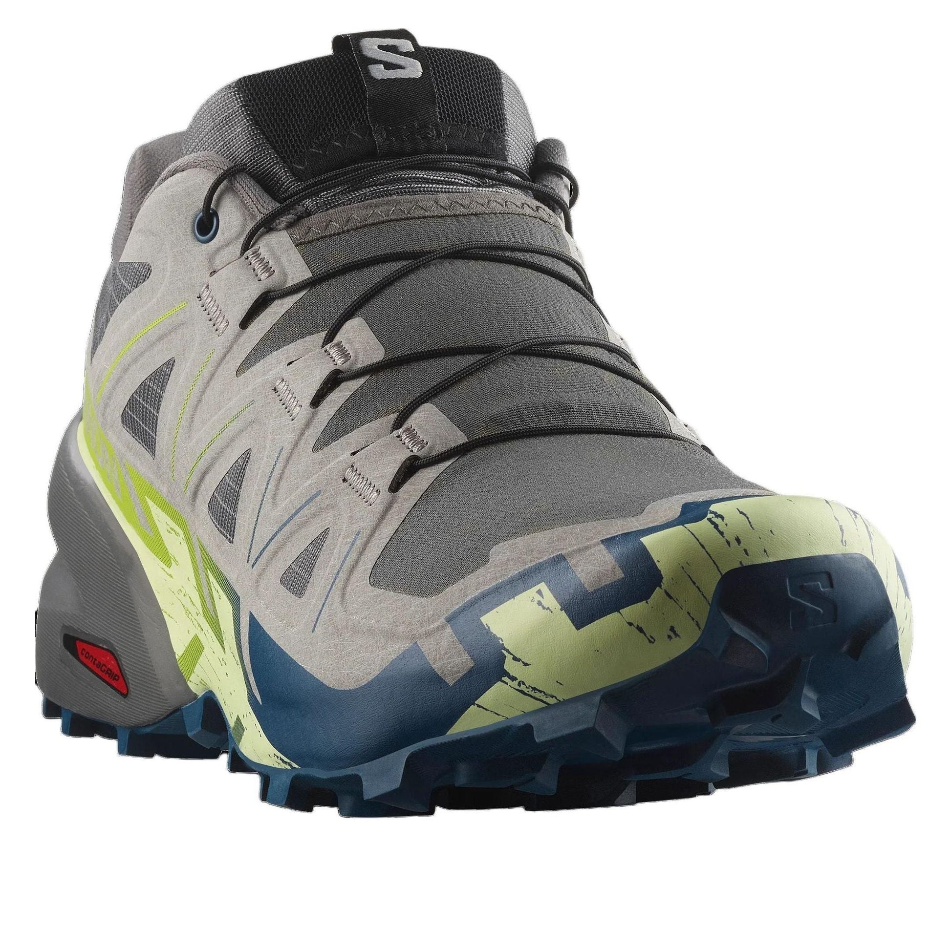 SALOMON Speedcross 6 'Castlerock Lime Cream' 478109