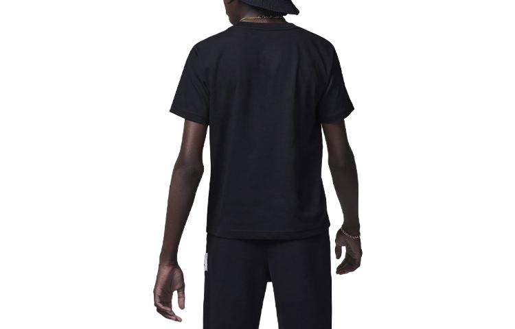 (GS) Air Jordan Flight Essential T-Shirt 'Black' 95C528-023
