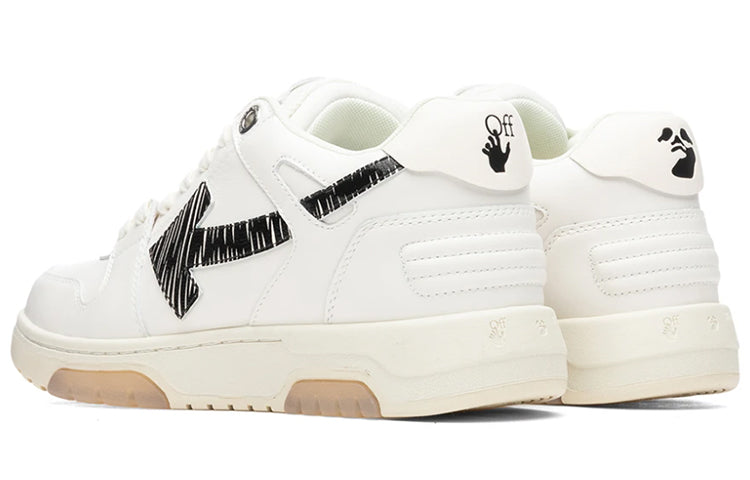 OFF-WHITEOut Of Office low Sneaker Black OMIA189S21LEA0030110