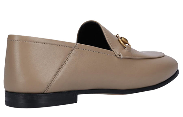 (WMNS) Gucci Leather Horsebit Loafer 414998-DLC00-2606