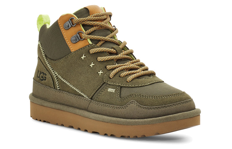 (WMNS) UGG Highland Hi Heritage 'Olive Green' 1120096-BTOL