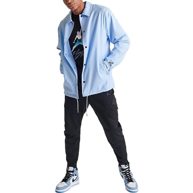 Air Jordan Essentials Coaches Jacket 'Ice Blue' DV7616-411