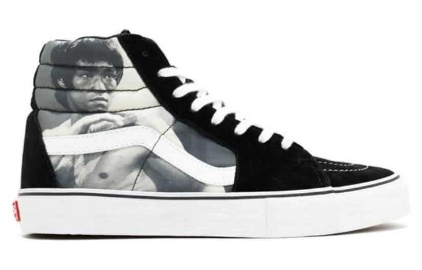 Vans x Supreme Sk8-Hi Bruce Lee 'Black White' VN099NANM