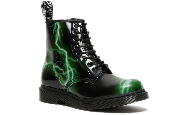 Dr. Martens Unisex 1460 Martin Boots Black/Green 27052001