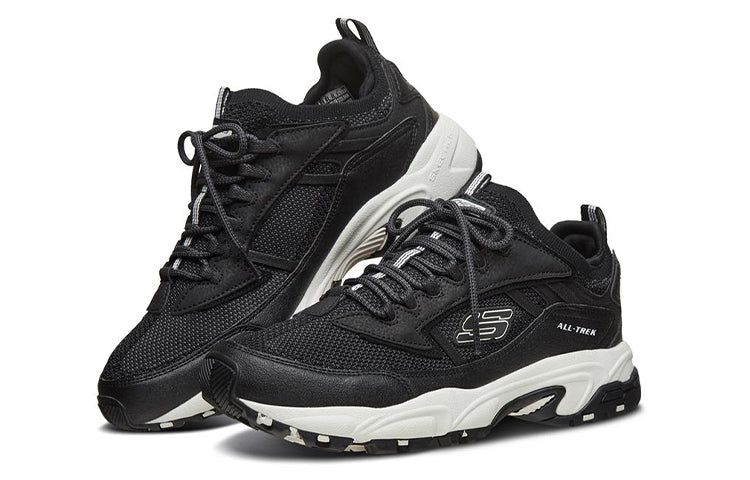 Skechers Stamina Low-Top Running Shoes Black 51881-BKW
