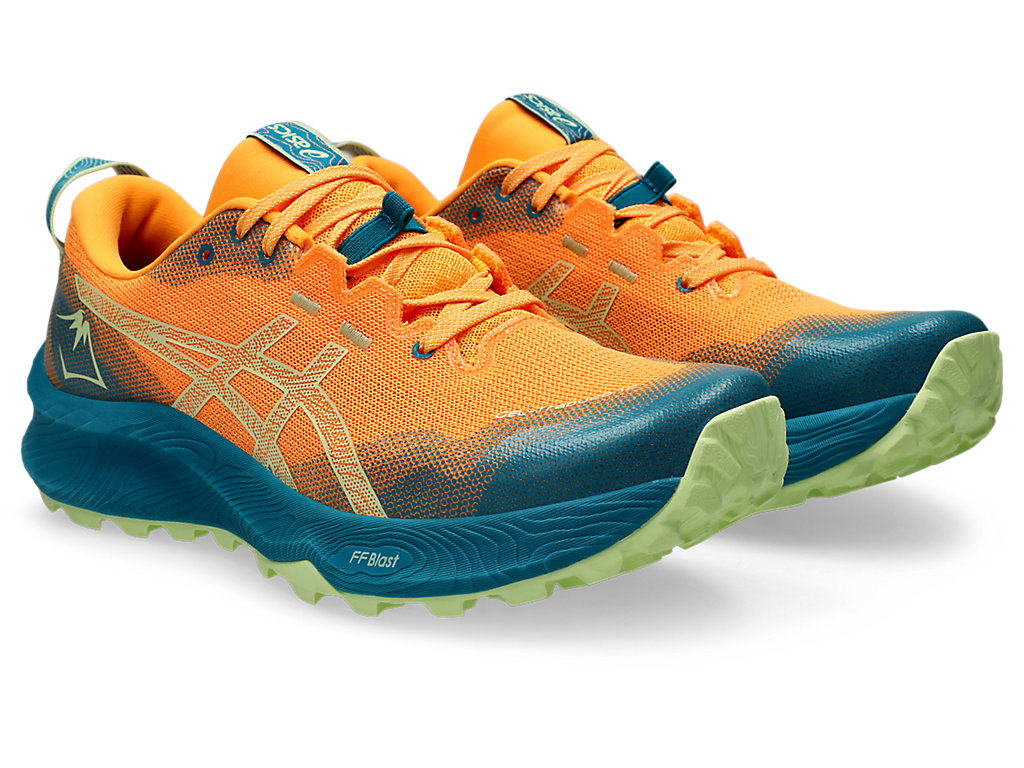 ASICS Gel-Trabuco 12 Sneakers 'Stadium Orange Cool Matcha' 1011B799-800