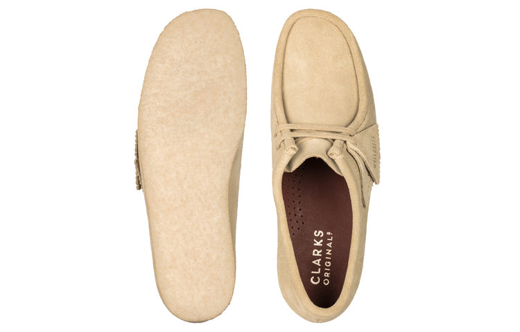 (WMNS) Clarks Originals Wallabee Boots 'Beige' 261555454
