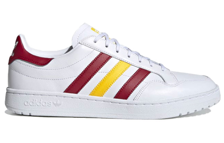 adidas Team Court 'White Burgundy Wonder Glow' FW5066