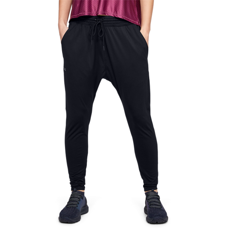 (WMNS) Under Armour Sports Pants 'Black' 1344485-001