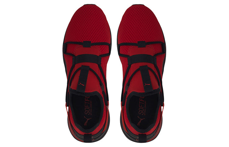 PUMA Softride Rift Slip-on 'Black Red' 193845-02