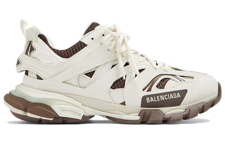 (WMNS) Balenciaga Track 1.0 Sneakers 'White Brown' 542436W3AC11897