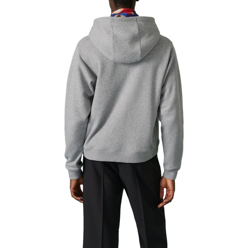 Gucci Cotton Jersey Hooded Sweatshirt 'Grey' 756649-XJFWA-1037