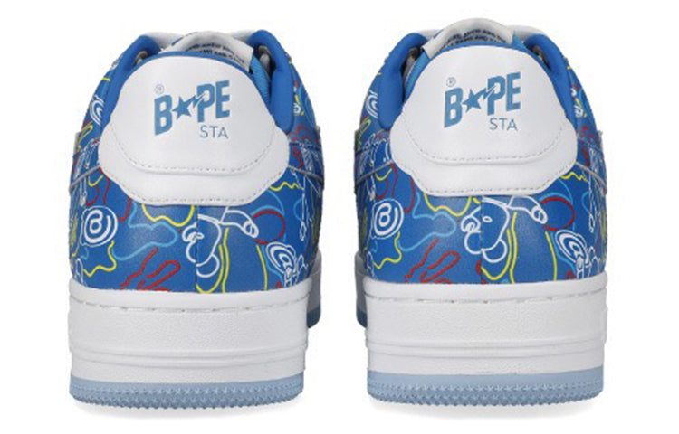 A BATHING APE Sta BE@R CAMO x Medicom Toy Exhibition Blue Camo 1H73-191-913