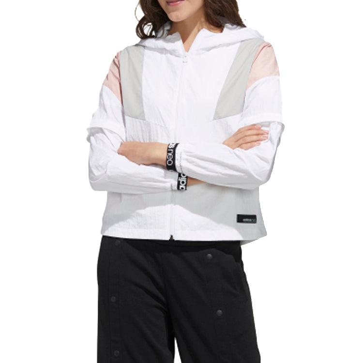 (WMNS) adidas neo W Sd Wb Sports White Jacket FN6550