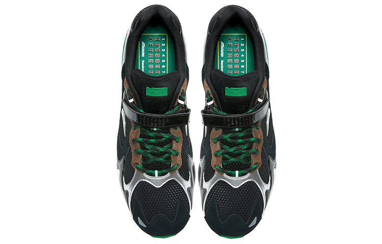 Mizuno x Randomevent Wave Rider 1 'Black Green Silver' D1GH224201