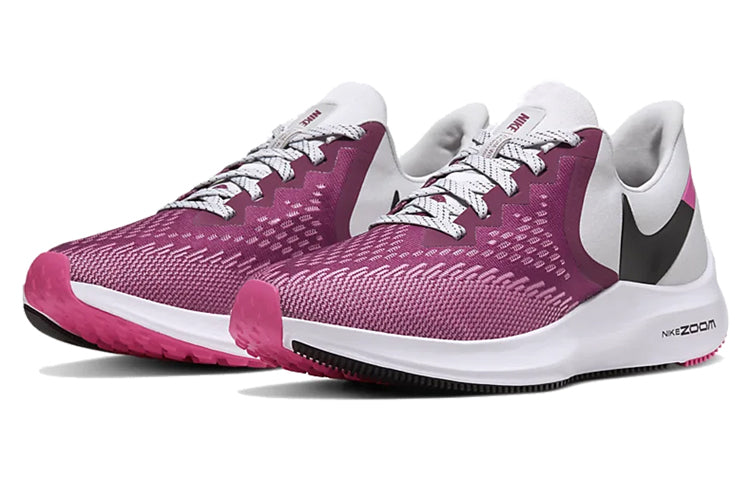 (WMNS) Nike Air Zoom Winflo 6 'White Purple' AQ8228-602