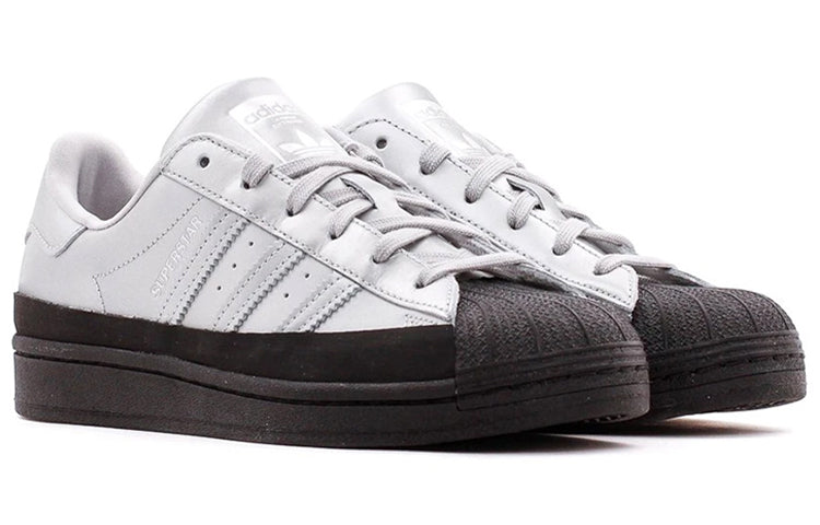 (WMNS) adidas Superstar 'Silver Metallic Black' FW3709