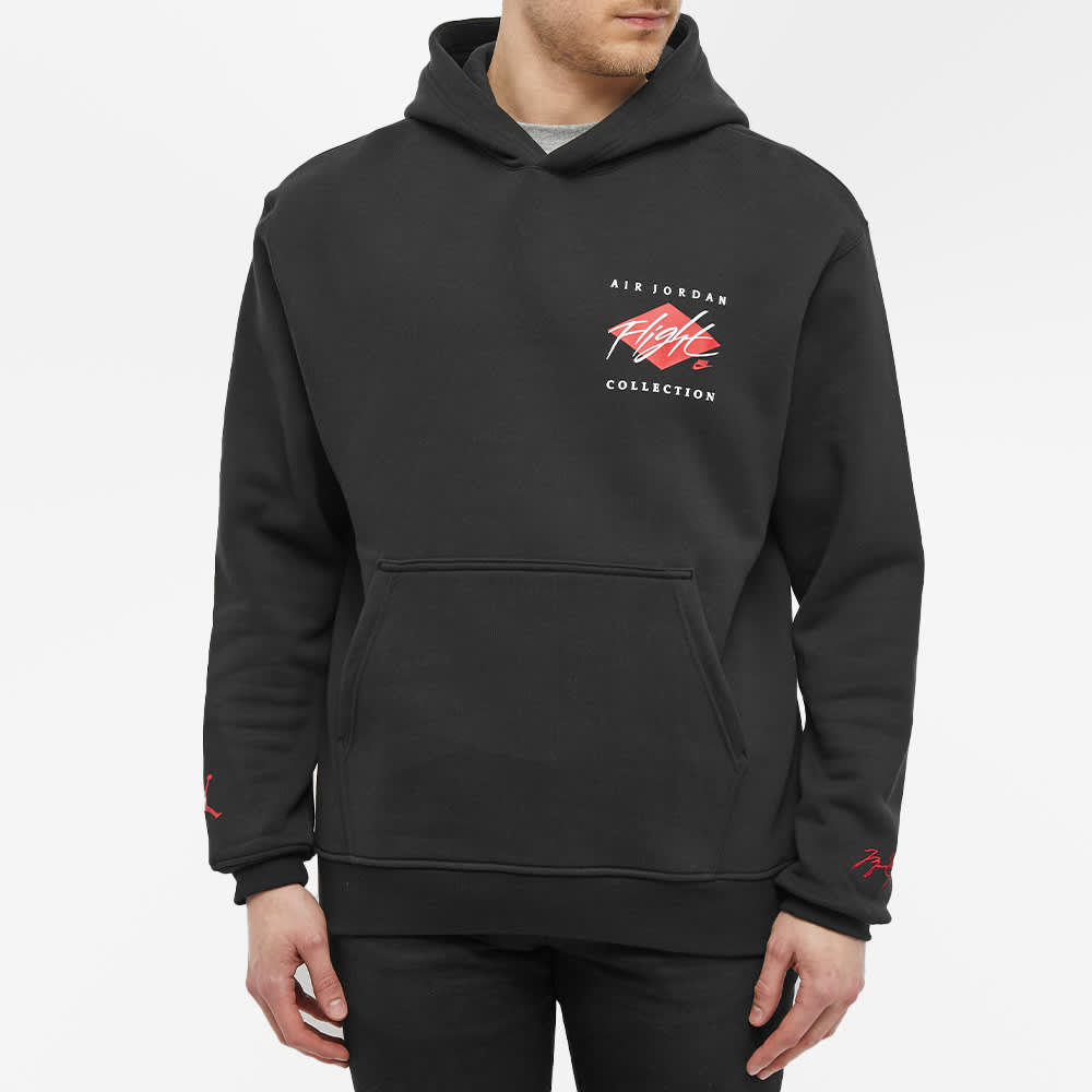 Air Jordan Graphic Fleece Hoodie 'Black Red' DH9019-010