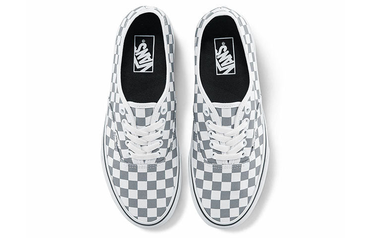 Vans Authentic Low Tops Casual Skateboarding Shoes Unisex Gray White VN0A5KRDB9J