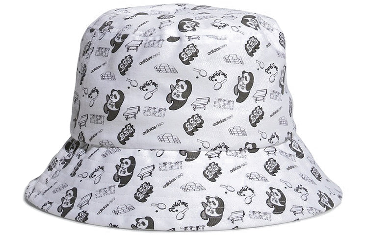 adidas neo Pnda Bucket Fisherman's hat White / Black GL6873