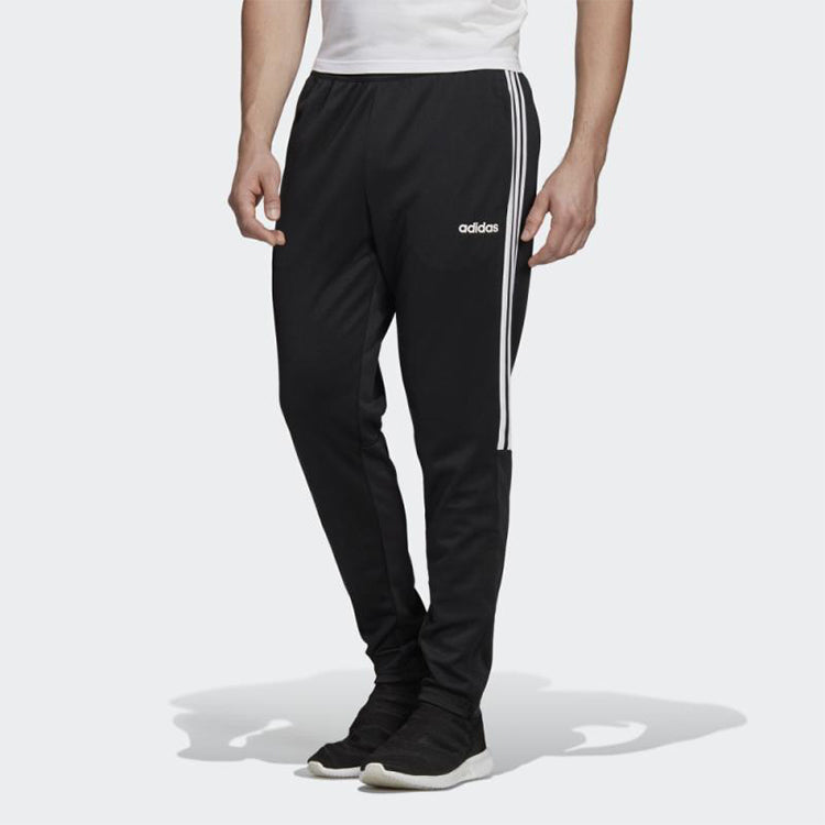 adidas Three-Striped Recreational Training Running Trousers Men's Black DY3133