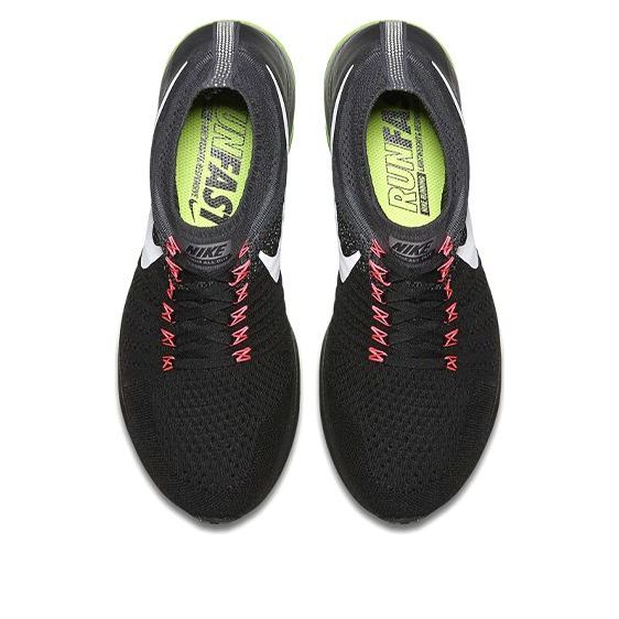 Nike Zoom All Out Flyknit 'Black White Volt' 844134-002