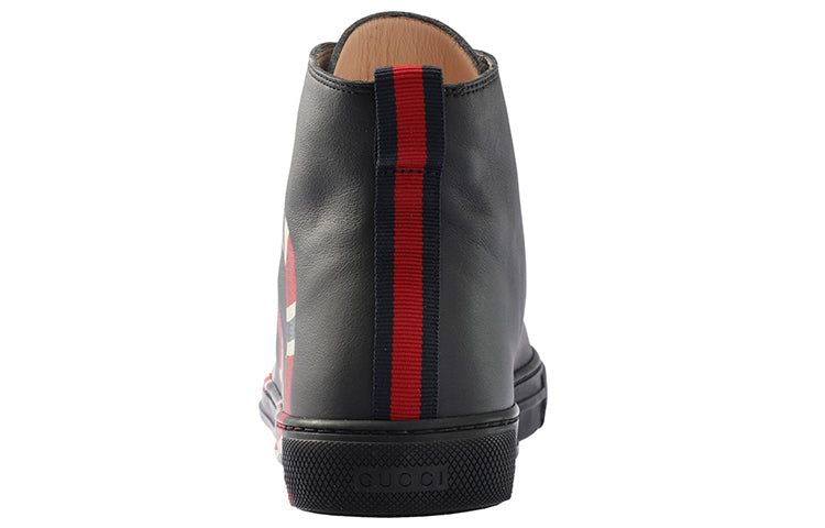 Gucci Leather High Top 'Snake' 473770-AYOV0-1061