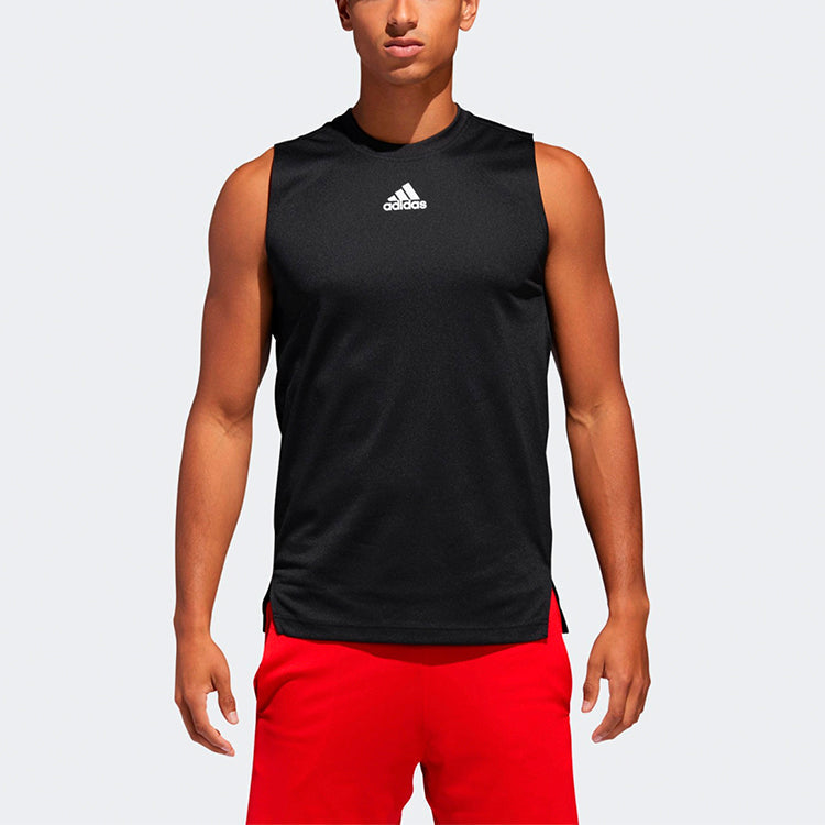 adidas Sport St Ls Tee Logo Vest Men's Black DN8367