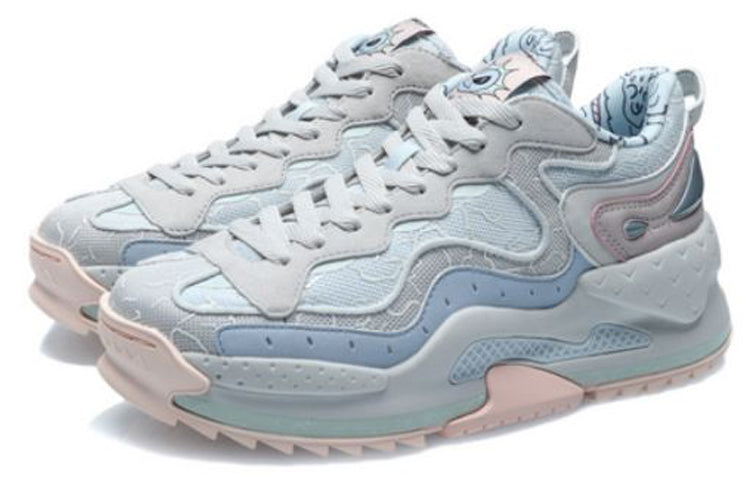 (WMNS) Li-Ning Countflow Scenery 'Blue Pink' AGLR064-3