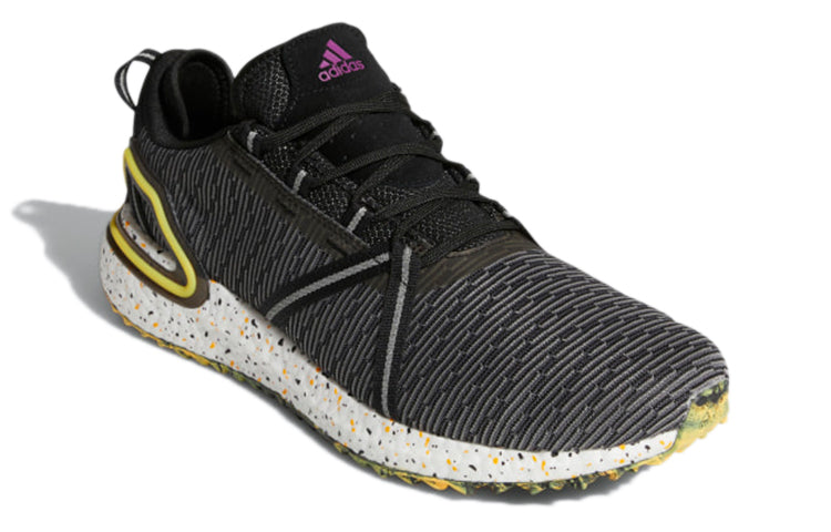 adidas Solarthon Primegreen Spikeless Golf 'Black Solar Gold' FZ1024