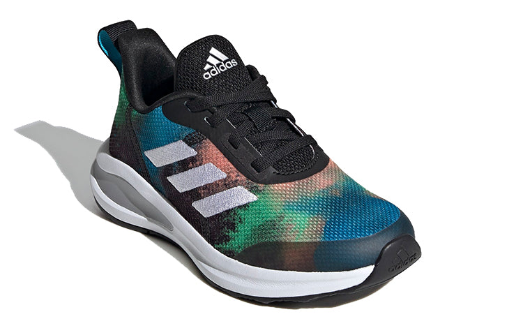 (GS) adidas Fortarun J 'Black Blue Green' FY3868