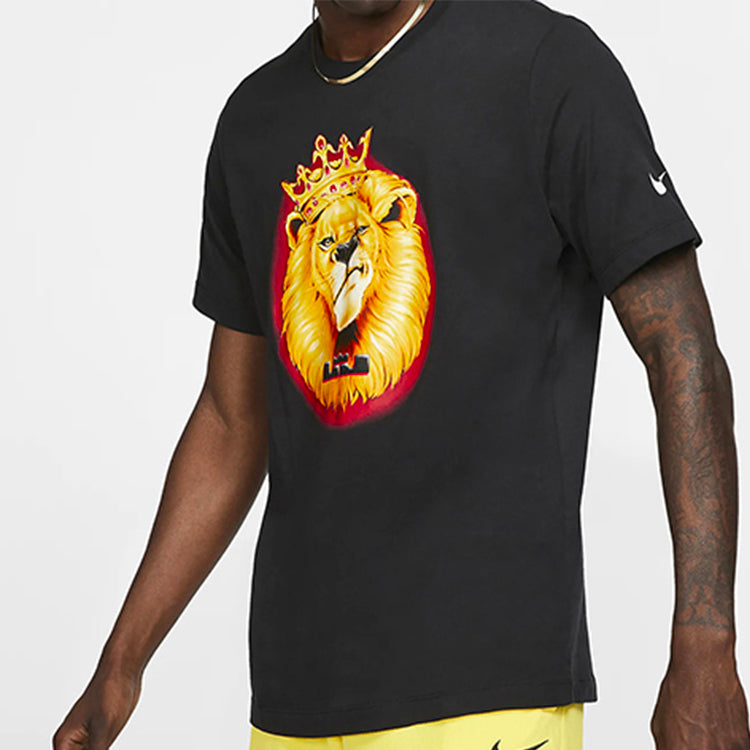 Nike LBJ Dry Tee James Printed TEE Men Black BV8316-010