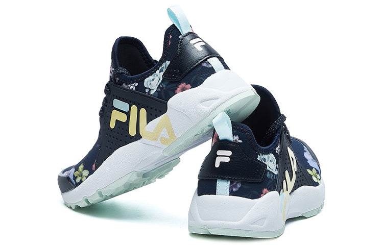 (WMNS) FILA Fpf Series VNTG GS Black/White/Yellow F62W021103FNG