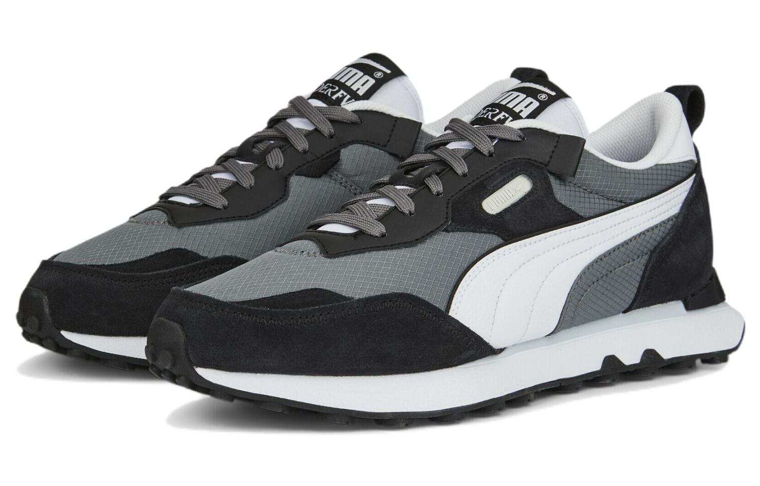PUMA Rider Future Vintage 'Black Gray White' 387672-12