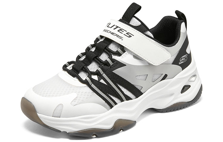 (GS) Skechers DLITES 4.0 'White Black' 405236L-WBKS